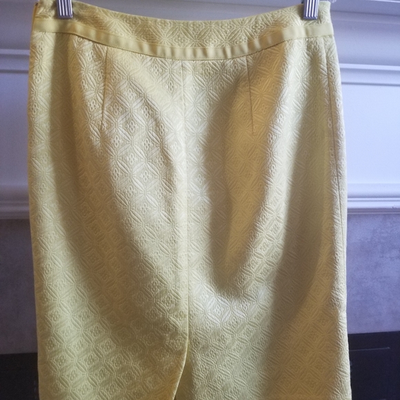 Beautiful bright yellow, The Limited skirt, size 0 - Picture 2 of 2